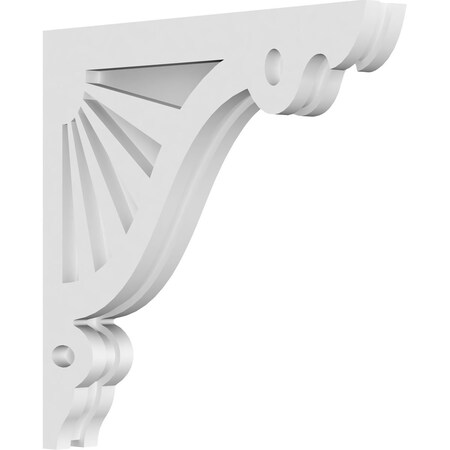 Marshall Architectural Grade PVC Corbel, 1 7/8W X 14D X 14H